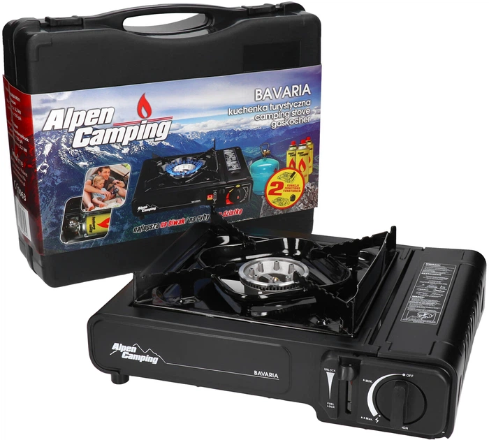 Matka gaasipliit Alpen IK001 227g A4 + LPG - Image 2