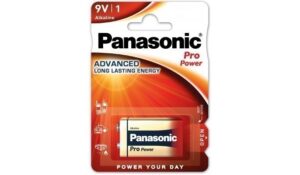 Patarei Panasonic 9V Pro Power