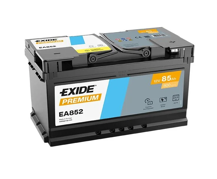 Aku Exide Premium 85Ah 800A 315x175x175mm-+