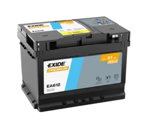 Aku Exide Premium 61Ah 600A 242x175x175mm -+
