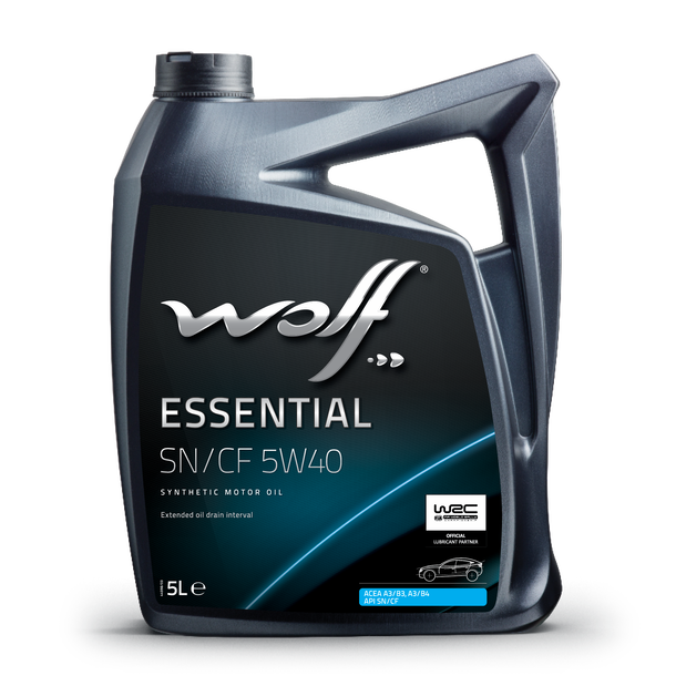 Mootoriõli Wolf Essential 5W-40 SN/CF 5L
