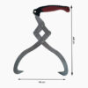 Palgihaarats Alux 30cm - Image 2