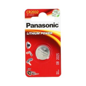 Patarei Panasonic CR2032/1B Li-Coin