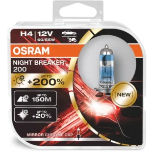 Autolamp Osram Night Breaker 200 H4 12V 60/55W 2tk