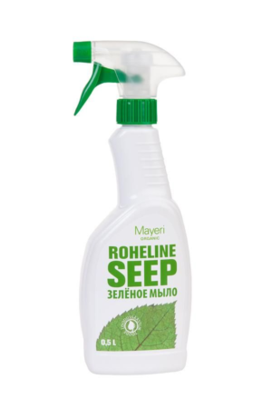 Roheline seep valmislahus Mayeri Organic pihustiga 500ml