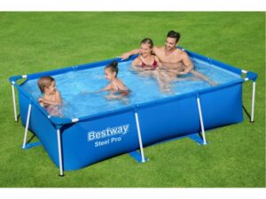 Bassein Bestway 259x170x61cm raamiga