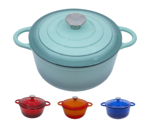 Ahjupott emailitud kaanega 3,8L erinevad värvid