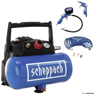 Kompressor Scheppach 6L HC06 õlivaba 1200W