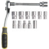 Padrunvõtmete komplekt Probuilder 1/4" 12osa