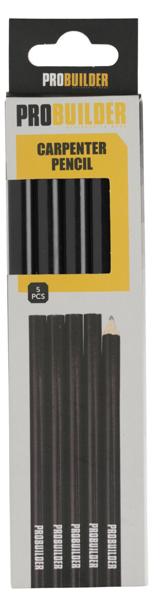 Puusepa pliiatsid Probuilder 5tk