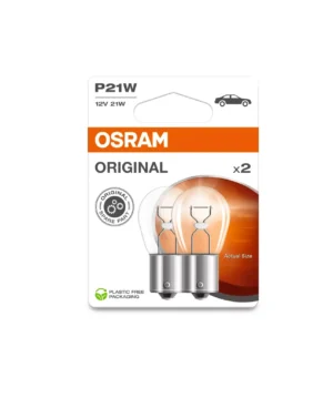 Autolamp Osram 2tk 12V P21W BA15S