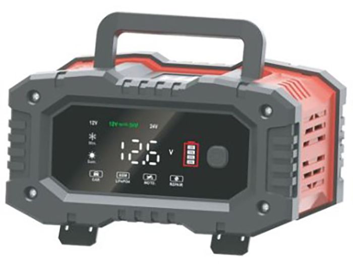 Akulaadija Onroad täisautomaatne 12V 20A / 24V 10A