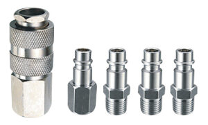 Suruõhuotsikute komplekt Probuilder 1/4″ 5 osa