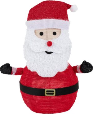 Akrüülkuju 30 LED patareitoite ja taimeriga jõuluvana