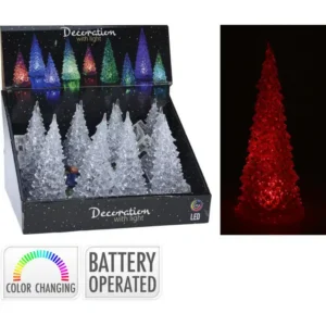 Kuusepuu 1 LED 17cm värvi muutev