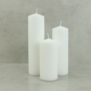 Küünal Top 6,7x25cm 98h valge