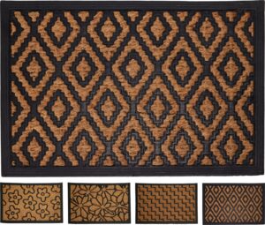 Jalamatt 60x40cm kookoskiust harjastega erinevad disainid