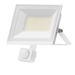 LED prožektor Tesatek liikumisanduriga 50W, valge