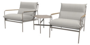 Aiamööbli komplekt Envy 3 osaline tekstiil beež