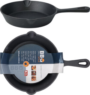 Grillpann BBQ 21×4,5cm malm