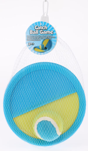 Palli püüdmise mäng kahele velcro