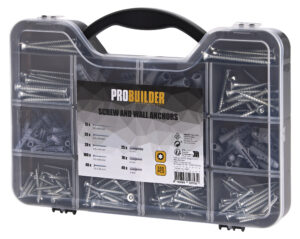 Kruvide ja tüüblite komplekt Probuilder 330osa