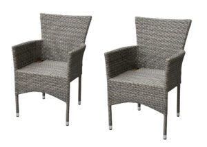 Aiatool Outfit punutud täiskäetugedega beež 2tk