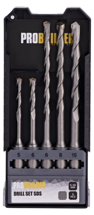 SDS-kivipuuride komplekt Probuilder 5-10mm, 5 osa
