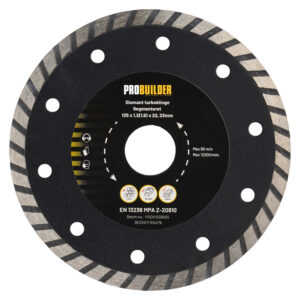 Teemantlõikeketas Probuilder Ø125mm Turbo