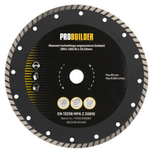 Teemantlõikeketas Probuilder Ø230mm Turbo