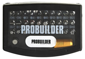 Kruvikeeraja otsikute komplekt Probuilder 32 osa