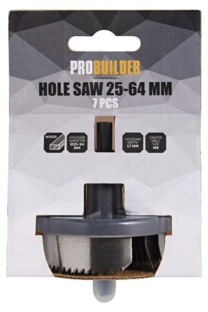 Augusae komplekt Probuilder 25-64mm, 7 osa