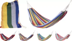 Võrkkiik 100x200cm triibuline erinevad värvid