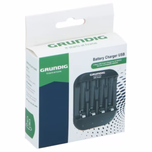 Akupatarei laadija Grundig 4xAA/AAA pesa, USB