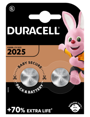 Patarei Duracell DL 2025 3V liitium 2tk/pk