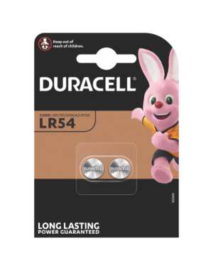 Patarei Duracell LR 54 1.5V 2tk/pk