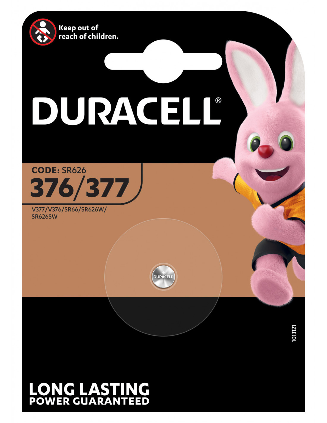 Patarei Duracell 376/377 1.5V 1tk/pk