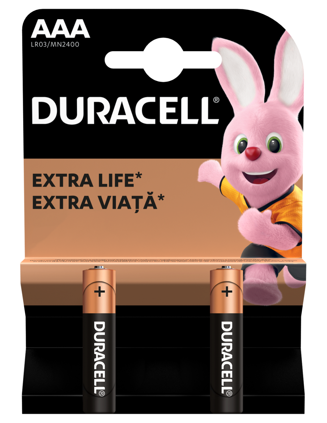 Patarei Duracell AAA/MN2400 2tk/pk