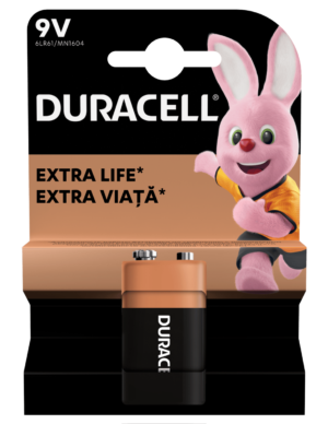 Patarei Duracell 9V/MN1604 1tk/pk