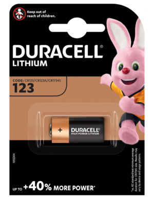 Patarei Duracell DL 123/3V 1tk/pk