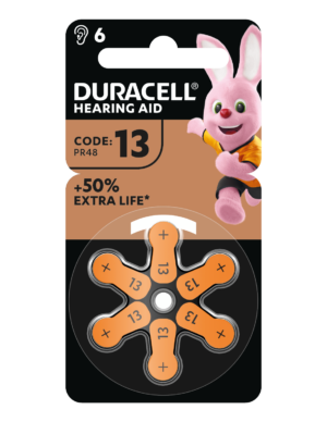 Patarei Duracell kuuldeaparaadile 13 6tk/pk