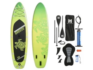 SUP aerulaud Breeze roheline 350x74x15cm