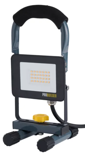 LED prožektor Probuilder 20W sanga ja pistikuga juhtmega